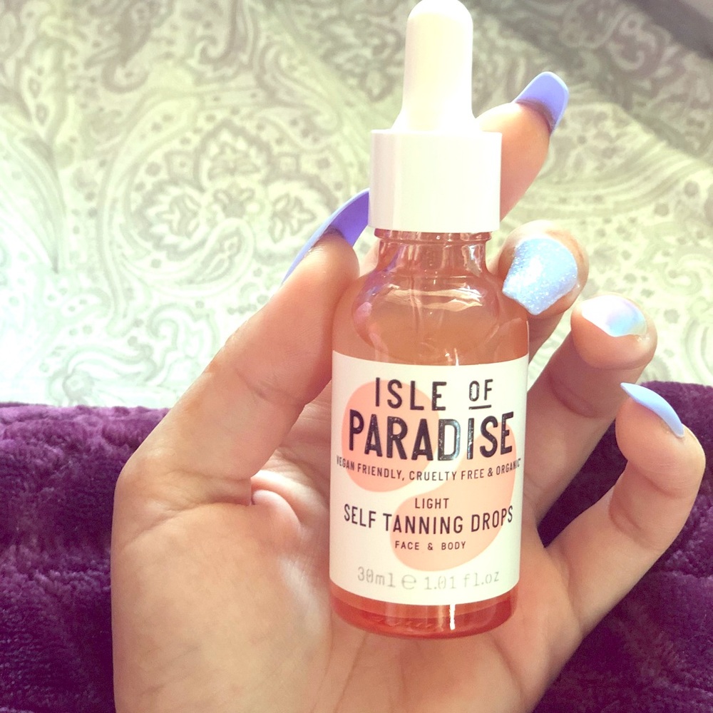 Self tanning drops for face✨✨